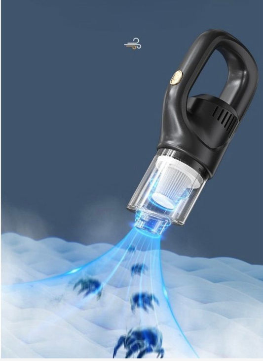 Aspirator Portabil Fără Fir, USB, pentru Casă și Mașină, Autonomie 45 min