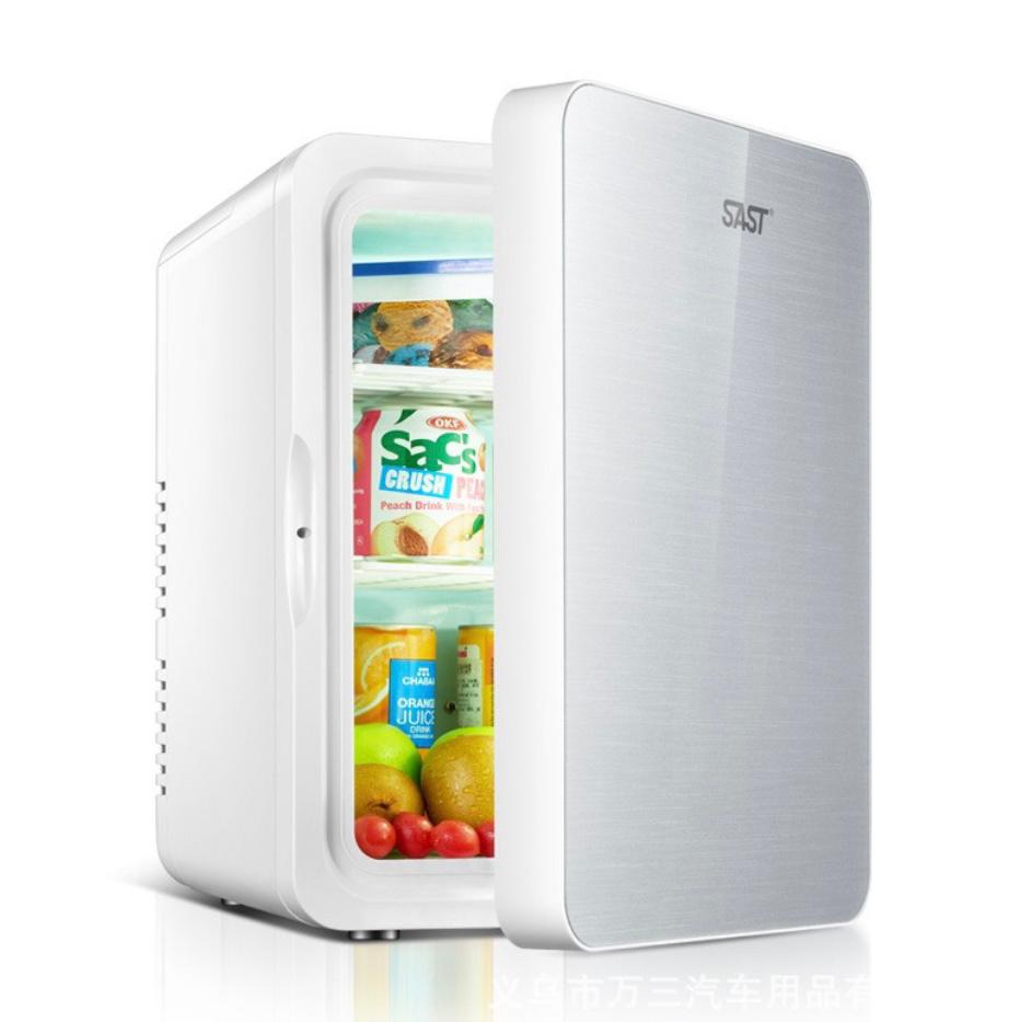 Mini Frigider Cosmetice – Funcție Dublă Încălzire/Răcire, 8L, Portabil, Gri